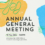 Annual General Meeting – May 15th
